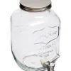 Dispensador De Vidrio C/Grifo 4L