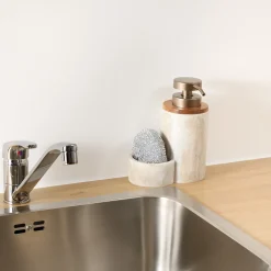 Dispensador para detergente con esponja COME