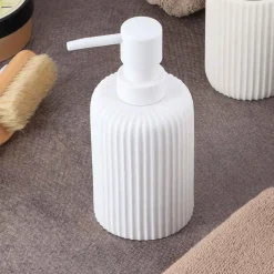 Dispensador Para Jabón Líquido Blanco