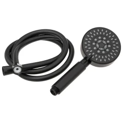 Ducha 5 funciones con manguera flexible negra