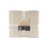 Edredón ORLANDO beige de terciopelo 220x240cm
