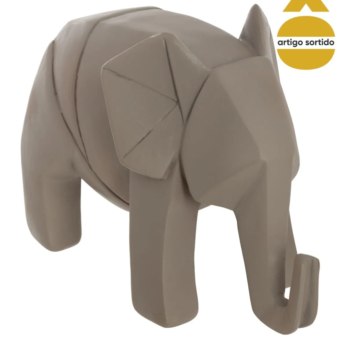 Elefante Decorativo Origami 18.5x9.5x13