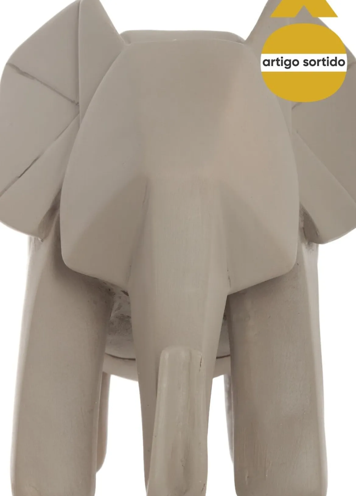 Elefante Decorativo Origami 18.5x9.5x13