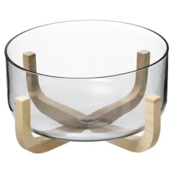 Ensaladera Arha C/Soporte De Madera 24Cm