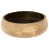 Ensaladera AVA negra de madera mango 25cm