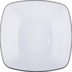 Ensaladera Cuadrada Gris 25Cm