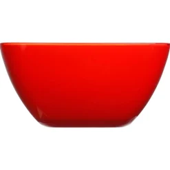 Ensaladera Cuadrada Roja 25Cm