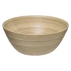 Ensaladera De Bambú Natural 25Cm