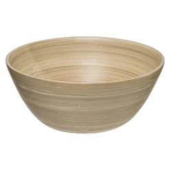 Ensaladera De Bambú Natural 25Cm