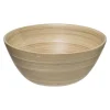 Ensaladera De Bambú Natural 30Cm