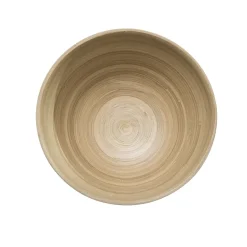 Ensaladera De Bambú Natural 30Cm