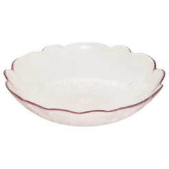 Ensaladera FLEUR DE ROSE rosa 26cm