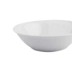 Ensaladera GIZ blanca de cerámica 23cm