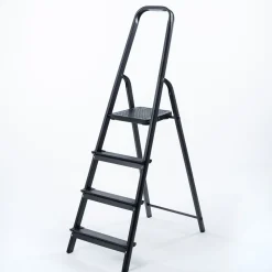 Escalera Negra Con 4 Gradas