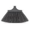 Escoba Dura De Pvc Gris
