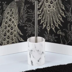 Escobilla De Baño Con Soporte Mármol
