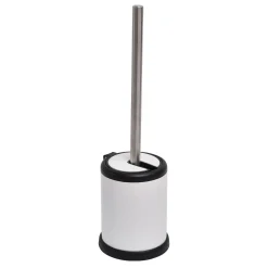 Escobilla De Baño Metal C/Tapa Abatible