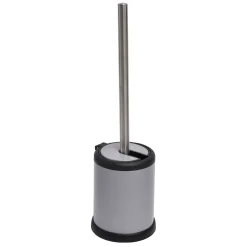 Escobilla De Baño Metal C/Tapa Abatible