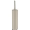 Escobillero wc beige de acero inoxidable