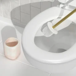 Escobillero wc CLOUDY blanco D9x36cm