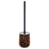Escobillero wc DOTTY marrón D9.8x39cm