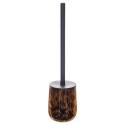 Escobillero wc DOTTY marrón D9.8x39cm