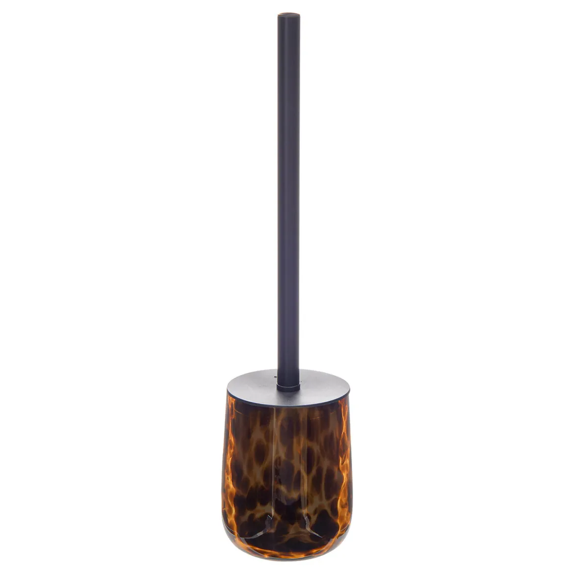 Escobillero wc DOTTY marrón D9.8x39cm