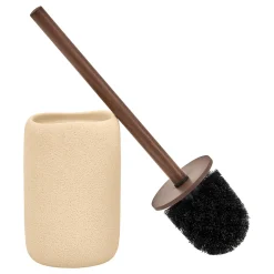 Escobillero wc OLEYA beige D10.4x41.5cm