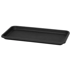 Escurreplatos con 2 niveles gris de aluminio