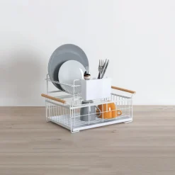 Escurreplatos NATURÉO blanco