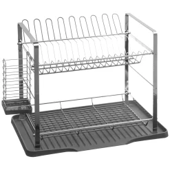 Escurreplatos 2 Niveles Metal/Plástico