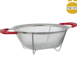 Escurridor De Malla Acero Inox. C/Asas