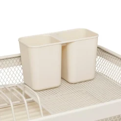 Escurridor de 1 nivel MAYAJ beige de metal