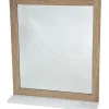 Espejo De Baño Blanco 48x10x53.5Cm