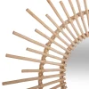 Espejo Decorativo De Ratán 76x2.4x76Cm