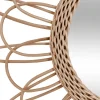 Espejo Decorativo Flor De Mdf 56Cm