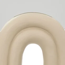Espejo De Mesa De Resina Blanco Bli