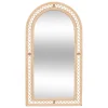 Espejo de pared ANAHI de rattan 87x47cm