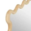 Espejo de pared beige 62cm