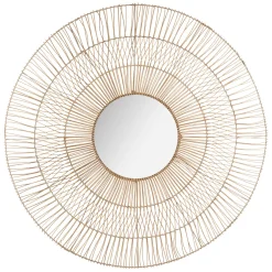 Espejo De Pared Caravane Beige 110Cm
