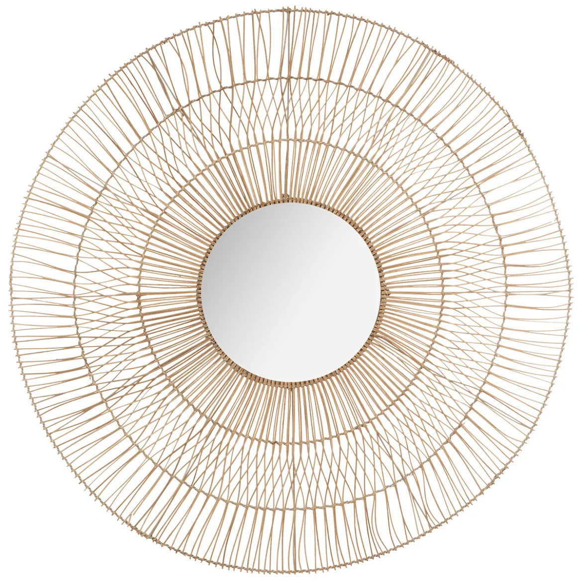 Espejo De Pared Caravane Beige 110Cm