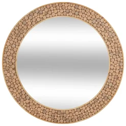 Espejo de pared castaño ANOKI 99cm