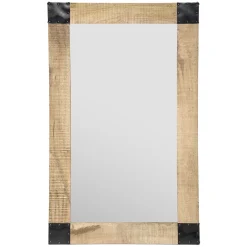 Espejo De Pared De Madera Silas 70x116Cm