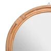 Espejo De Pared Farah Ratán Beige 60Cm