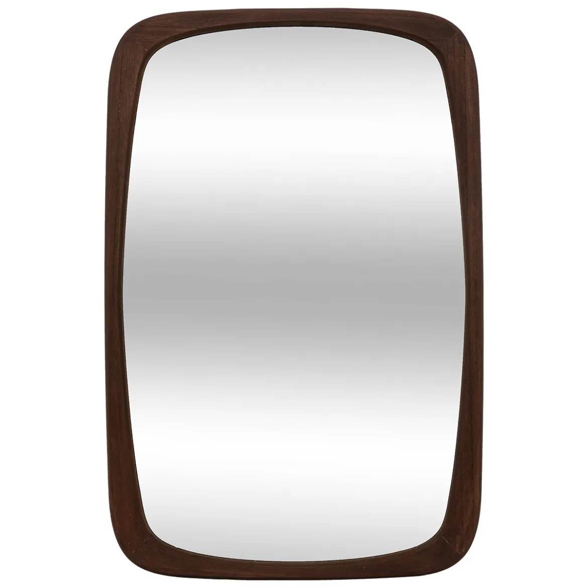 Espejo De Pared Keira Marrón De Mdf 65cm