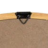 Espejo de Pared Kim Beige De Madera 55cm