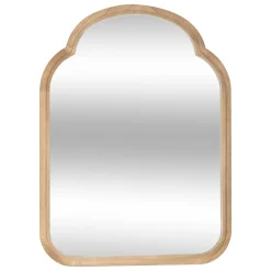 Espejo De Pared Lorenza Marrón De Madera
