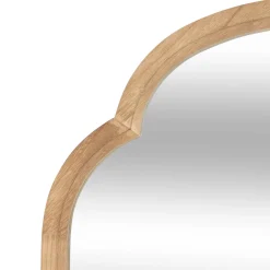 Espejo De Pared Lorenza Marrón De Madera