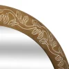 Espejo de pared marrón 118cm