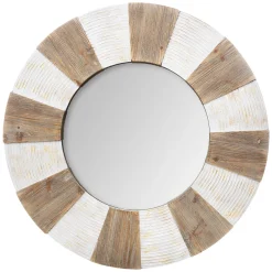 Espejo De Pared Mdf Con Relieve 90x2.7Cm